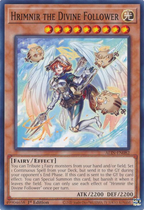 Hrimnir the Divine Follower [ALIN-EN082] Common | Shuffle n Cut Hobbies & Games