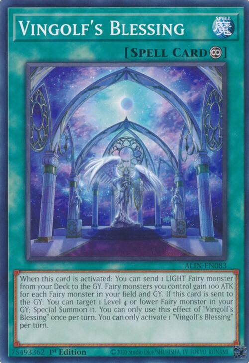 Vingolf's Blessing [ALIN-EN083] Common | Shuffle n Cut Hobbies & Games