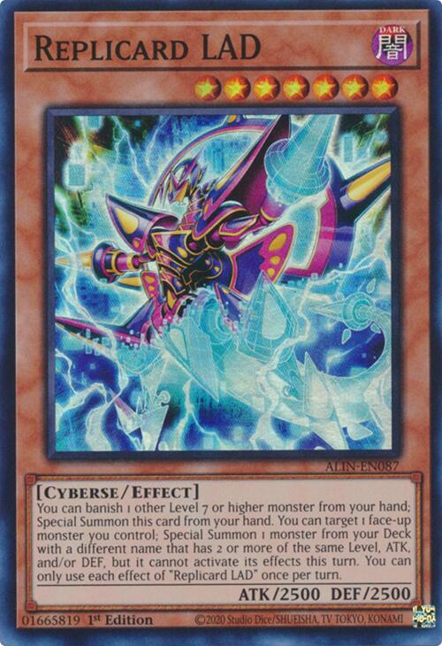 Replicard LAD [ALIN-EN087] Super Rare | Shuffle n Cut Hobbies & Games