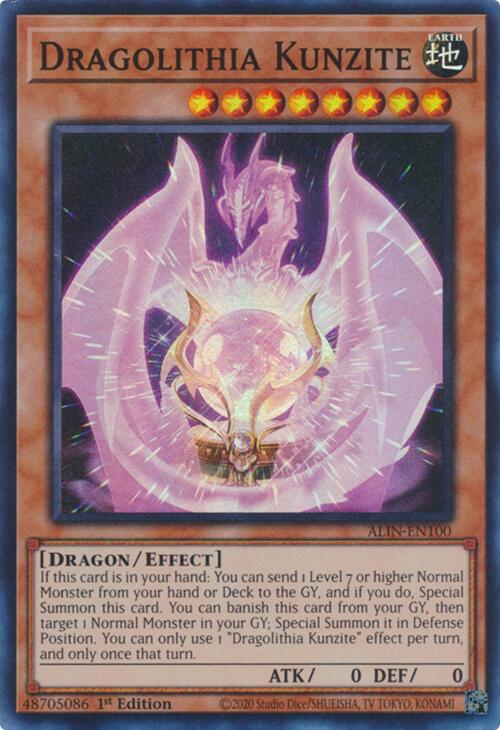 Dragolithia Kunzite [ALIN-EN100] Super Rare