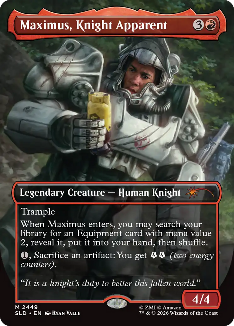 Maximus, Knight Apparent [Secret Lair Drop Series] | Shuffle n Cut Hobbies & Games