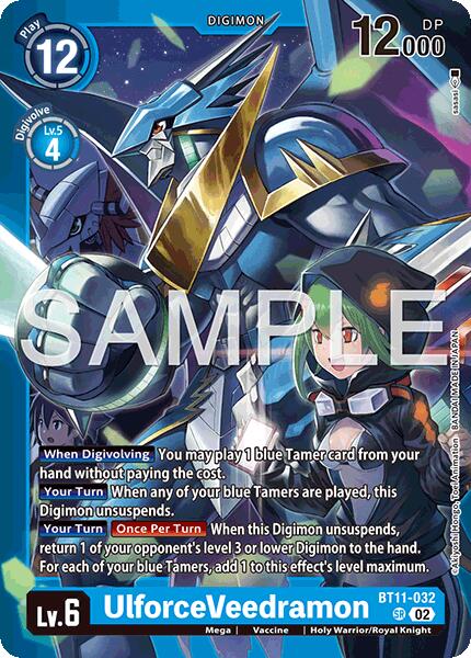UlforceVeedramon [BT11-032] (Limited Card Pack -Billion Bullet-) [Limited Card Pack -Billion Bullet-] | Shuffle n Cut Hobbies & Games