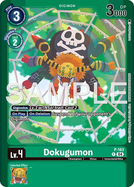 Dokugumon [P-163] (Limited Card Pack -Billion Bullet-) [Limited Card Pack -Billion Bullet-] | Shuffle n Cut Hobbies & Games