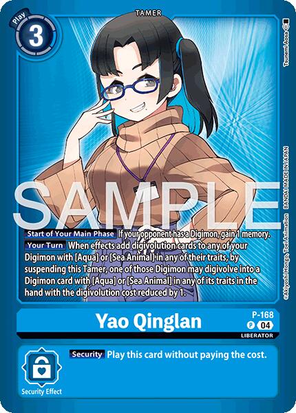 Yao Qinglan [P-168] (Limited Card Pack -Billion Bullet-) [Limited Card Pack -Billion Bullet-] | Shuffle n Cut Hobbies & Games