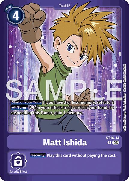 Matt Ishida [ST16-14] (Limited Card Pack -Billion Bullet-) [Limited Card Pack -Billion Bullet-] | Shuffle n Cut Hobbies & Games