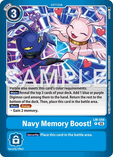 Navy Memory Boost! [LM-046] (Limited Card Pack -Billion Bullet-) [Limited Card Pack -Billion Bullet-] | Shuffle n Cut Hobbies & Games