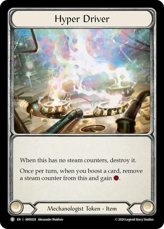 Hyper Driver [AMX028] (Armory Deck: Maxx Nitro) | Shuffle n Cut Hobbies & Games