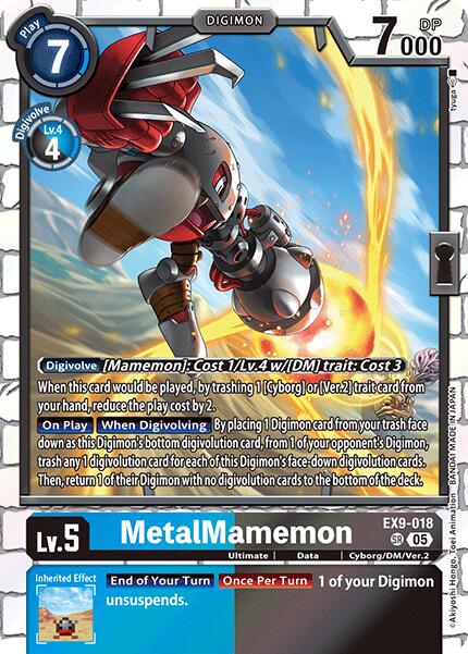 MetalMamemon [EX9-018] [Versus Monsters] | Shuffle n Cut Hobbies & Games