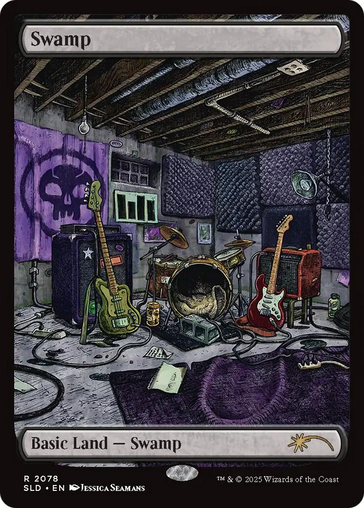 Swamp (2078) [Secret Lair Drop Series] | Shuffle n Cut Hobbies & Games