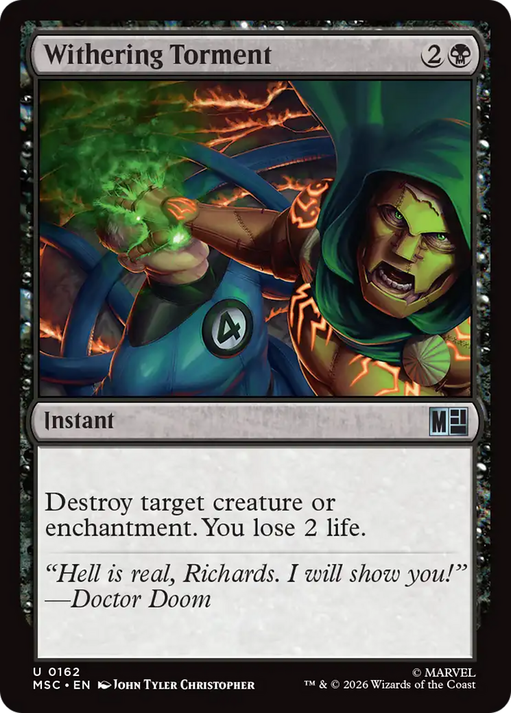 Withering Torment [Marvel Super Heroes Commander] | Shuffle n Cut Hobbies & Games