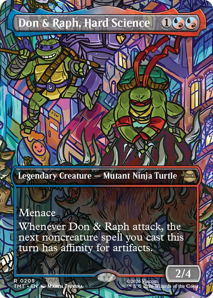 Don & Raph, Hard Science (Borderless) [Teenage Mutant Ninja Turtles] | Shuffle n Cut Hobbies & Games