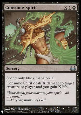 Consume Spirit [The List] | Shuffle n Cut Hobbies & Games