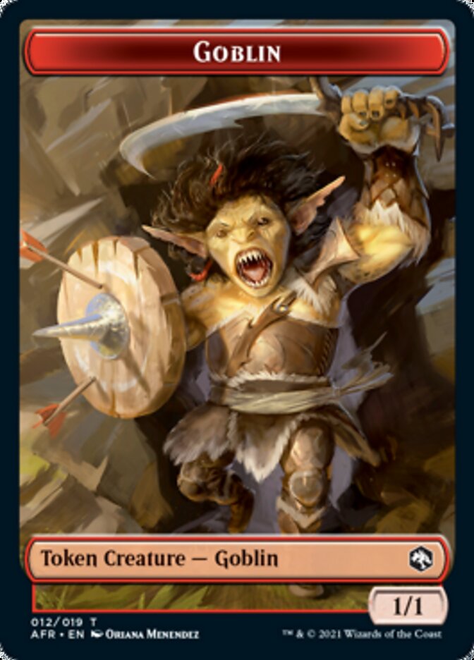 Dungeon of the Mad Mage // Goblin Double-Sided Token [Dungeons & Dragons: Adventures in the Forgotten Realms Tokens] | Shuffle n Cut Hobbies & Games