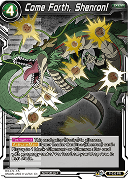 Come Forth, Shenron! (P-335) [Tournament Promotion Cards] | Shuffle n Cut Hobbies & Games