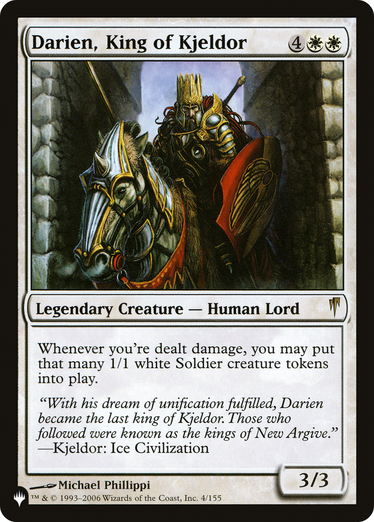 Darien, King of Kjeldor [The List] | Shuffle n Cut Hobbies & Games