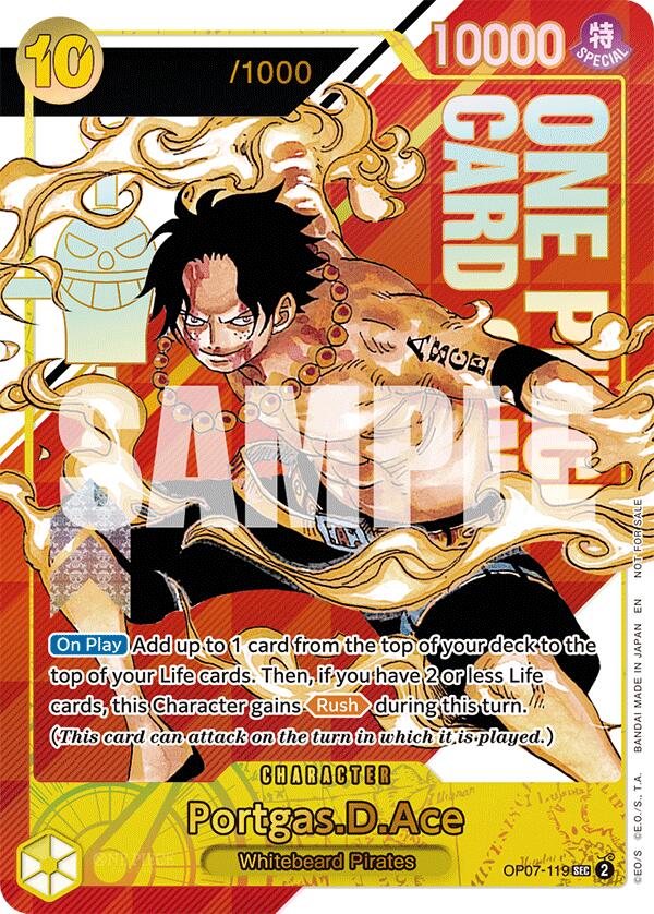 Portgas.D.Ace (Serial Numbered) [One Piece Promotion Cards] | Shuffle n Cut Hobbies & Games