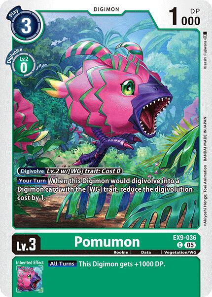 Pomumon [EX9-036] [Versus Monsters] | Shuffle n Cut Hobbies & Games