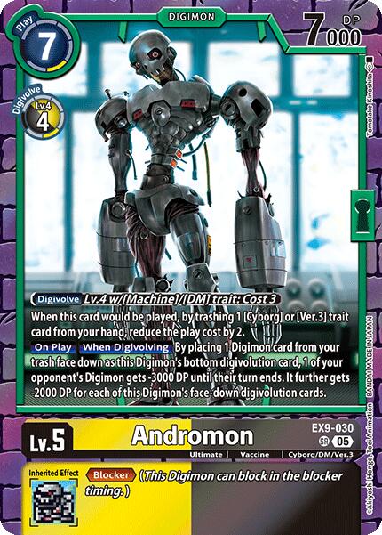 Andromon [EX9-030] [Versus Monsters] | Shuffle n Cut Hobbies & Games