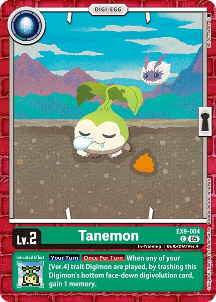 Tanemon [EX9-004] [Versus Monsters] | Shuffle n Cut Hobbies & Games
