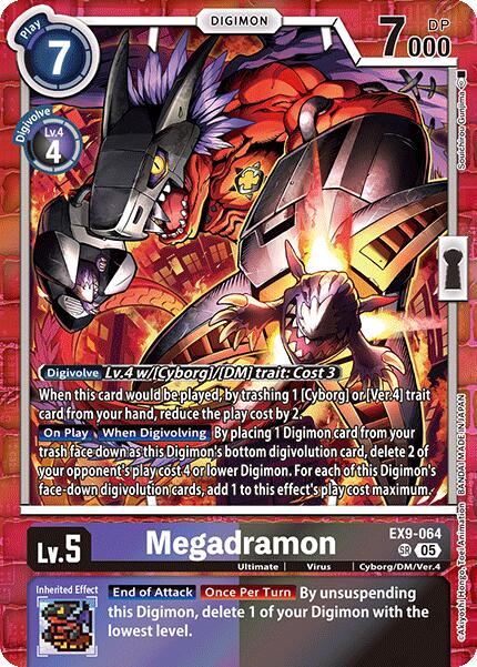 Megadramon [EX9-064] [Versus Monsters] | Shuffle n Cut Hobbies & Games
