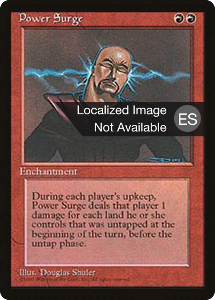 Power Surge [Fourth Edition Foreign Black Border] | Shuffle n Cut Hobbies & Games