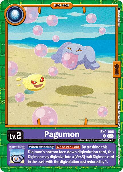 Pagumon [EX9-006] [Versus Monsters] | Shuffle n Cut Hobbies & Games