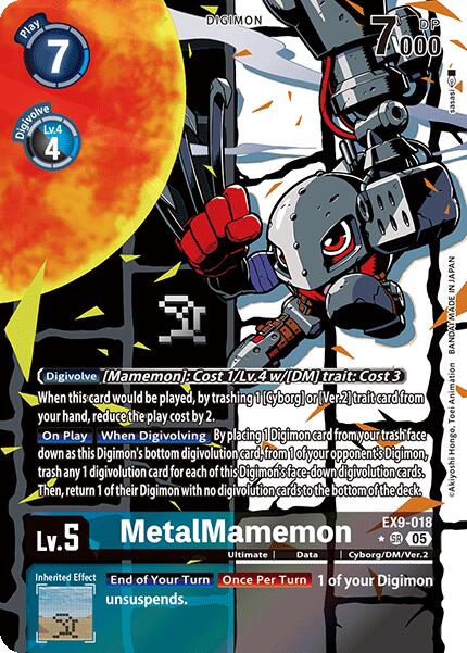 MetalMamemon [EX9-018] (Alternate Art) [Versus Monsters] | Shuffle n Cut Hobbies & Games