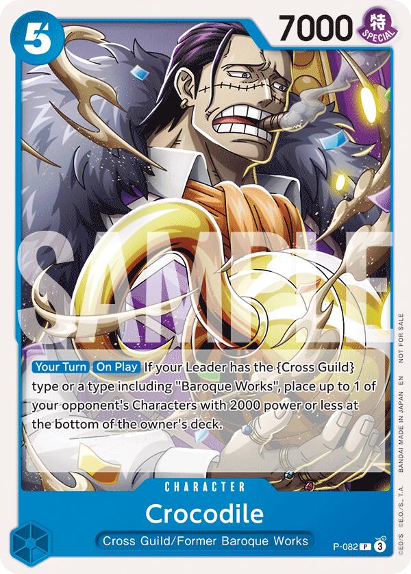 Crocodile (Store 2-on-2 Battle 2025) [One Piece Promotion Cards] | Shuffle n Cut Hobbies & Games