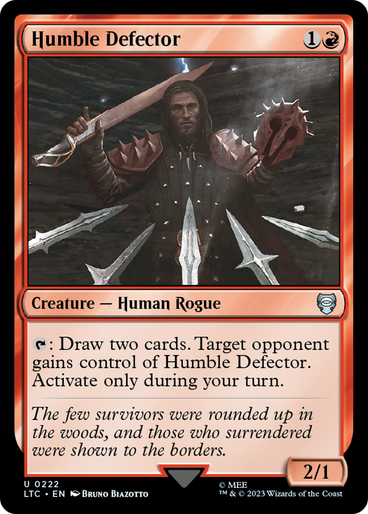 Humble Defector [The Lord of the Rings: Tales of Middle-Earth Commander] | Shuffle n Cut Hobbies & Games