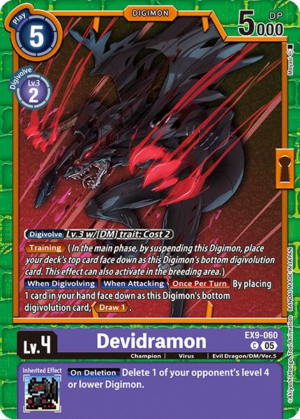 Devidramon [EX9-060] [Versus Monsters] | Shuffle n Cut Hobbies & Games