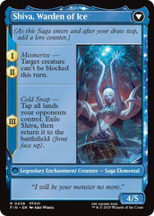 Jill, Shiva's Dominant // Shiva, Warden of Ice (Extended Art) [FINAL FANTASY] | Shuffle n Cut Hobbies & Games