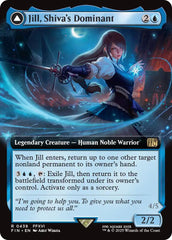 Jill, Shiva's Dominant // Shiva, Warden of Ice (Extended Art) [FINAL FANTASY] | Shuffle n Cut Hobbies & Games