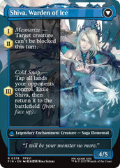 Jill, Shiva's Dominant // Shiva, Warden of Ice (Borderless) [FINAL FANTASY] | Shuffle n Cut Hobbies & Games