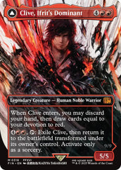 Clive, Ifrit's Dominant // Ifrit, Warden of Inferno (Borderless) (0318) [FINAL FANTASY] | Shuffle n Cut Hobbies & Games