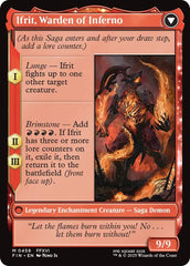 Clive, Ifrit's Dominant // Ifrit, Warden of Inferno (Extended Art) [FINAL FANTASY] | Shuffle n Cut Hobbies & Games