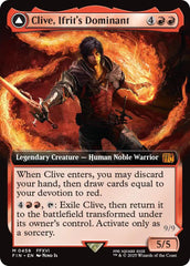 Clive, Ifrit's Dominant // Ifrit, Warden of Inferno (Extended Art) [FINAL FANTASY] | Shuffle n Cut Hobbies & Games
