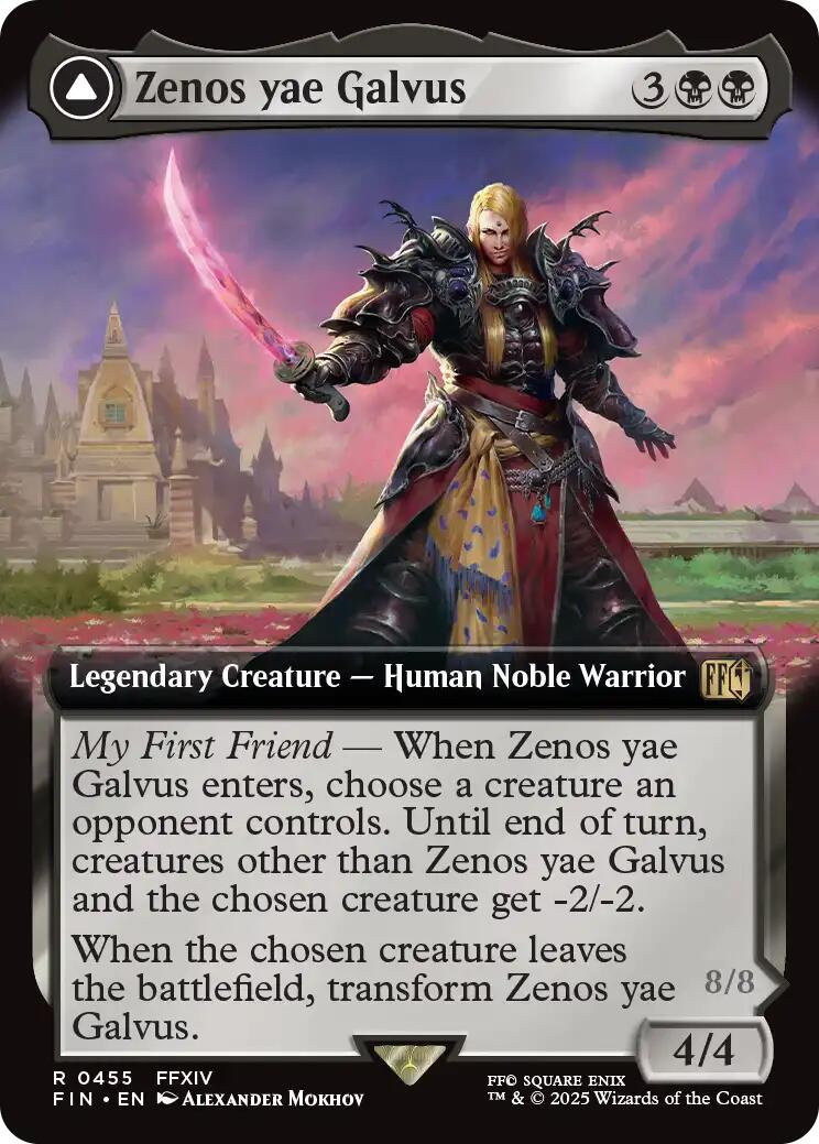 Zenos yae Galvus // Shinryu, Transcendent Rival (Extended Art) [FINAL FANTASY] | Shuffle n Cut Hobbies & Games