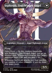 Sephiroth, Fabled SOLDIER // Sephiroth, One-Winged Angel (Borderless) (Surge Foil) [FINAL FANTASY] | Shuffle n Cut Hobbies & Games
