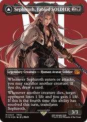 Sephiroth, Fabled SOLDIER // Sephiroth, One-Winged Angel (Borderless) (Surge Foil) [FINAL FANTASY] | Shuffle n Cut Hobbies & Games