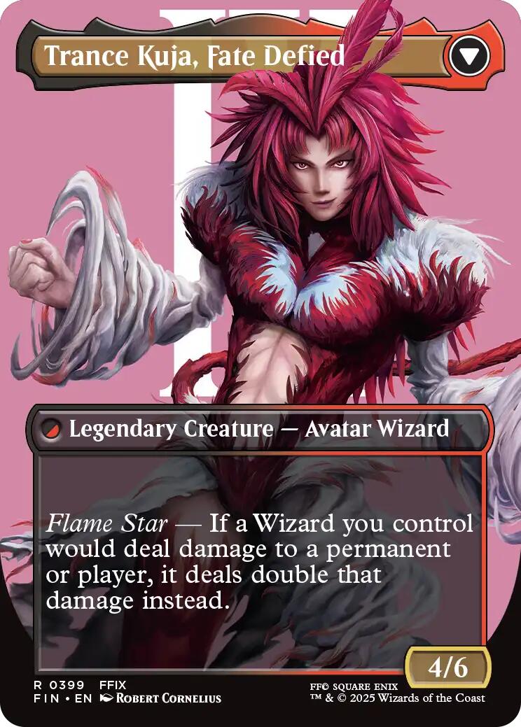 Kuja, Genome Sorcerer // Trance Kuja, Fate Defied (Borderless) [FINAL FANTASY] | Shuffle n Cut Hobbies & Games