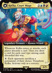 Kefka, Court Mage // Kefka, Ruler of Ruin (Extended Art) [FINAL FANTASY] | Shuffle n Cut Hobbies & Games