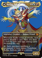 Kefka, Court Mage // Kefka, Ruler of Ruin (Borderless) (Surge Foil) [FINAL FANTASY] | Shuffle n Cut Hobbies & Games