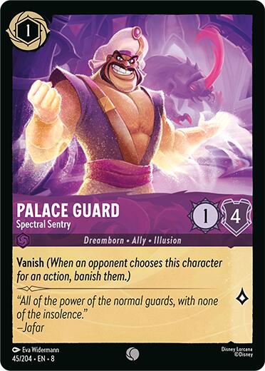 Palace Guard - Spectral Sentry (45/204) [Reign of Jafar] | Shuffle n Cut Hobbies & Games
