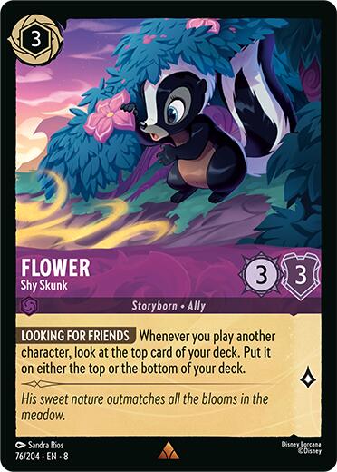 Flower - Shy Skunk (76/204) [Reign of Jafar] | Shuffle n Cut Hobbies & Games