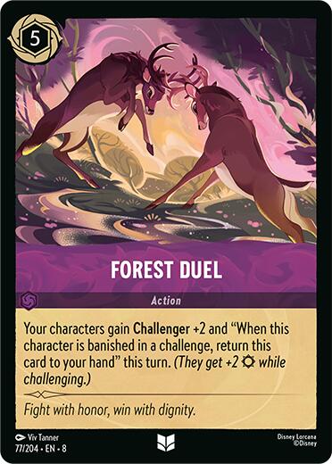 Forest Duel (77/204) [Reign of Jafar] | Shuffle n Cut Hobbies & Games