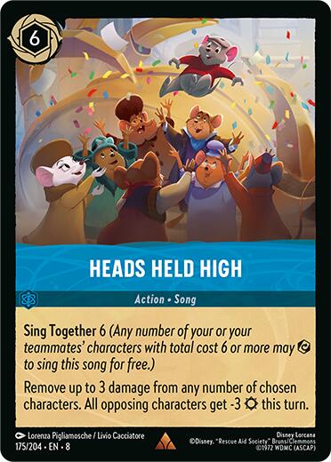 Heads Held High (175/204) [Reign of Jafar] | Shuffle n Cut Hobbies & Games