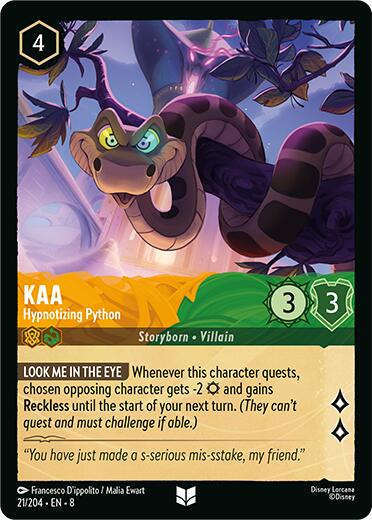 Kaa - Hypnotizing Python (21/204) [Reign of Jafar] | Shuffle n Cut Hobbies & Games