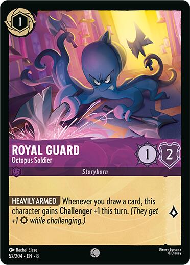 Royal Guard - Octopus Soldier (52/204) [Reign of Jafar] | Shuffle n Cut Hobbies & Games