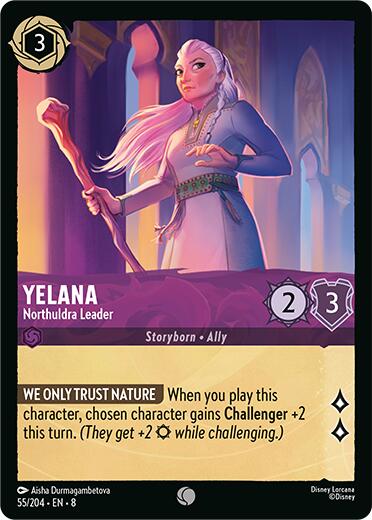 Yelana - Northuldra Leader (55/204) [Reign of Jafar] | Shuffle n Cut Hobbies & Games