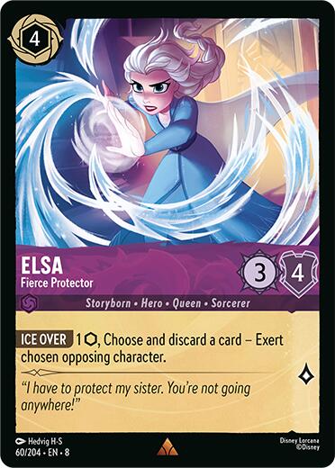 Elsa - Fierce Protector (60/204) [Reign of Jafar] | Shuffle n Cut Hobbies & Games